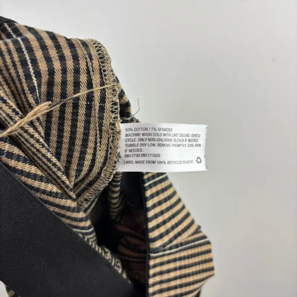 A New Day Academia Pants Cropped Straight Leg Business Career Professional 8 - Picture 7 of 7